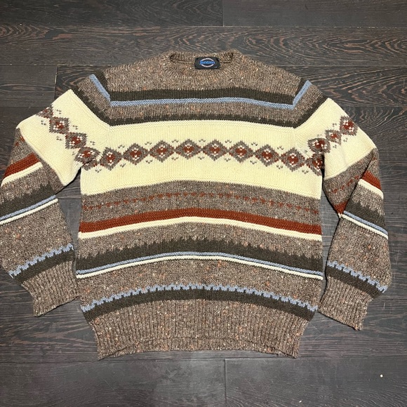 Vintage Jantzen Men’s Acrylic Wool Sweater Large - Picture 1 of 4